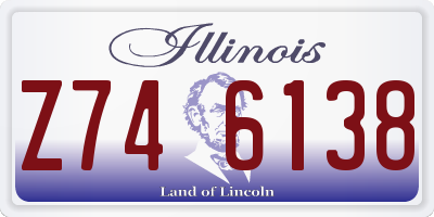 IL license plate Z746138