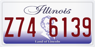 IL license plate Z746139
