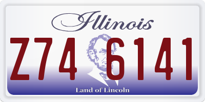 IL license plate Z746141