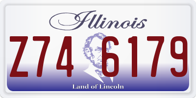 IL license plate Z746179