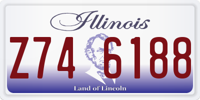 IL license plate Z746188