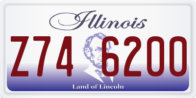 IL license plate Z746200