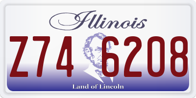 IL license plate Z746208