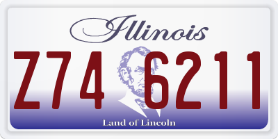 IL license plate Z746211