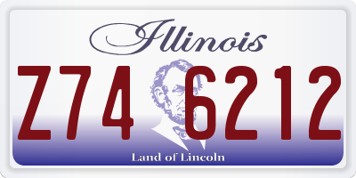 IL license plate Z746212