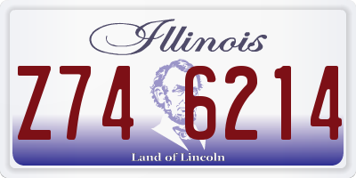IL license plate Z746214