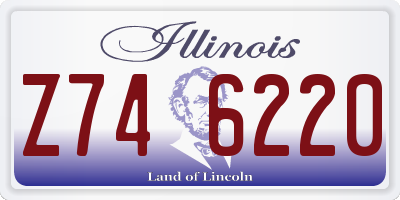 IL license plate Z746220