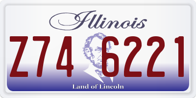 IL license plate Z746221