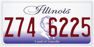 IL license plate Z746225