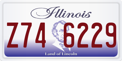 IL license plate Z746229