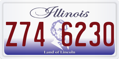 IL license plate Z746230