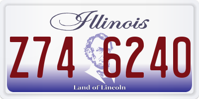 IL license plate Z746240