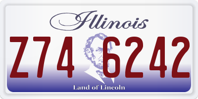 IL license plate Z746242