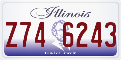 IL license plate Z746243