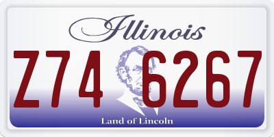 IL license plate Z746267