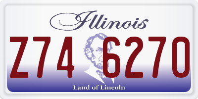 IL license plate Z746270
