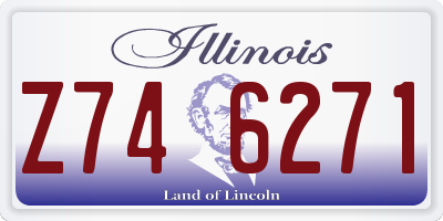 IL license plate Z746271
