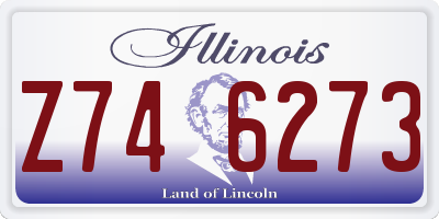 IL license plate Z746273