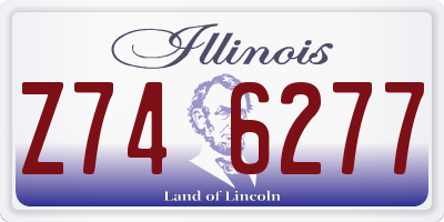 IL license plate Z746277