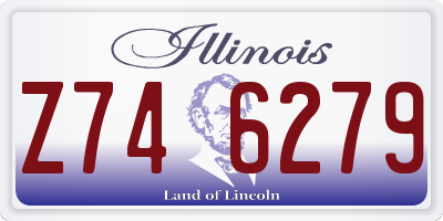 IL license plate Z746279