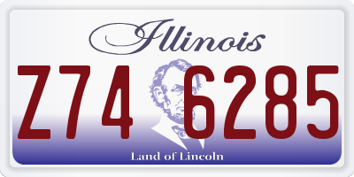 IL license plate Z746285