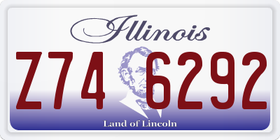 IL license plate Z746292