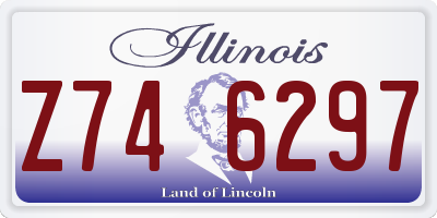 IL license plate Z746297
