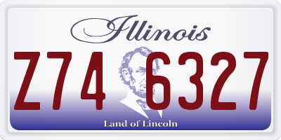 IL license plate Z746327