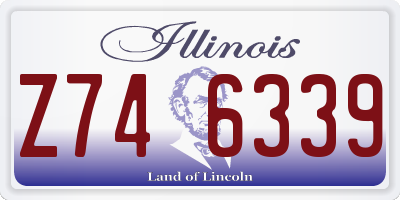 IL license plate Z746339