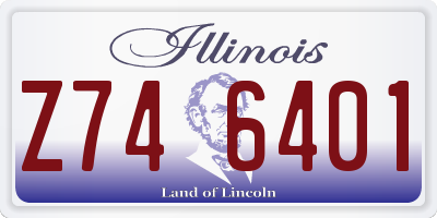 IL license plate Z746401