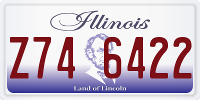 IL license plate Z746422