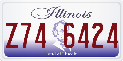 IL license plate Z746424