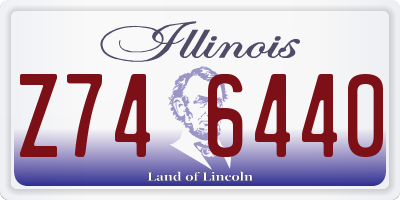 IL license plate Z746440