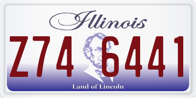 IL license plate Z746441