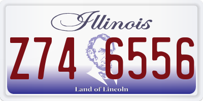 IL license plate Z746556