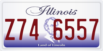 IL license plate Z746557