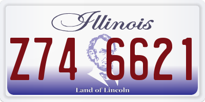 IL license plate Z746621