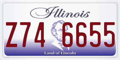 IL license plate Z746655