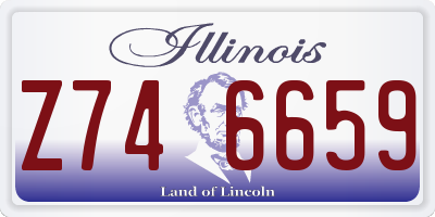 IL license plate Z746659