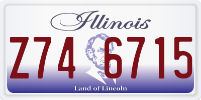 IL license plate Z746715