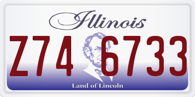 IL license plate Z746733