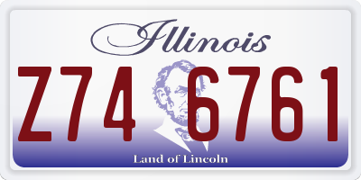 IL license plate Z746761