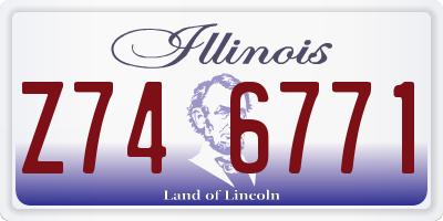 IL license plate Z746771