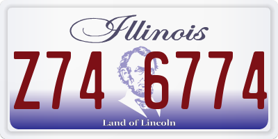 IL license plate Z746774