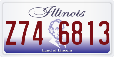 IL license plate Z746813