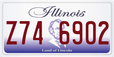 IL license plate Z746902