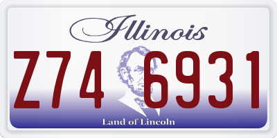 IL license plate Z746931