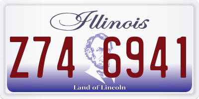 IL license plate Z746941