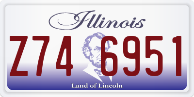IL license plate Z746951