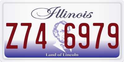 IL license plate Z746979